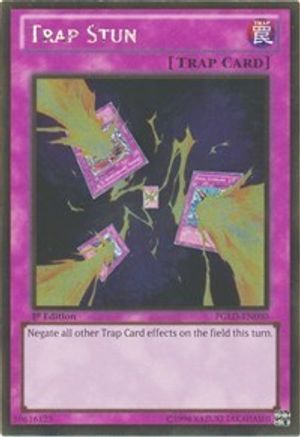 Trap Stun [PGLD-EN090] Gold Rare - Trinity Hobby