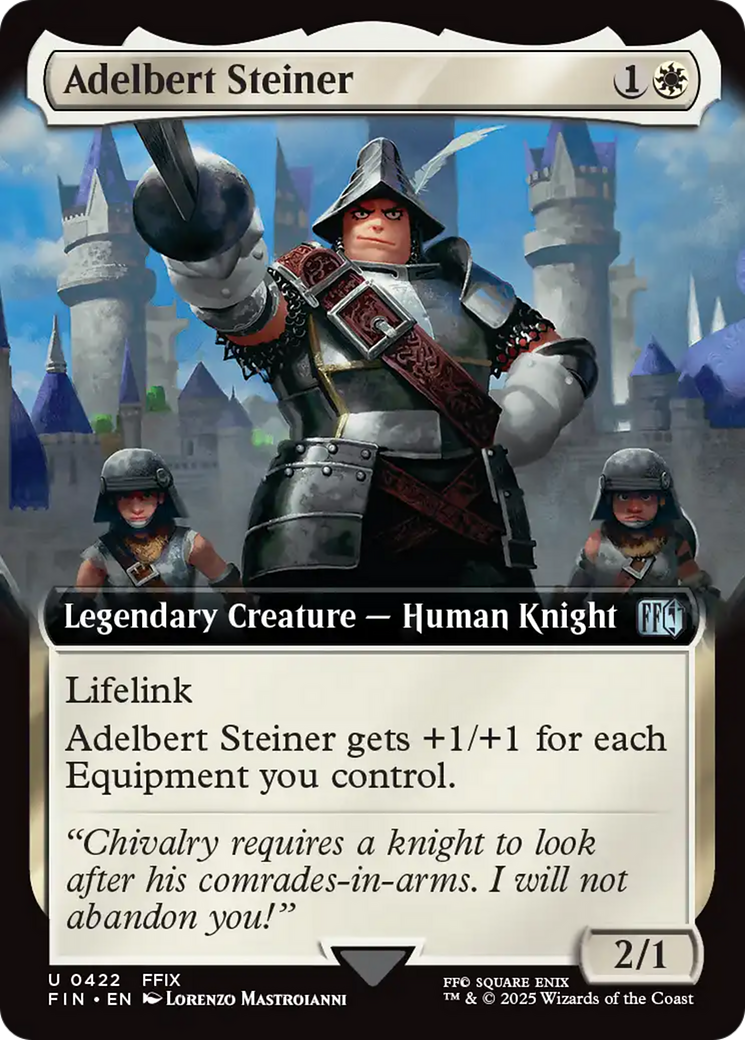 Adelbert Steiner  (FIN-422) - [FINAL FANTASY]: (Extended Art) - Trinity Hobby