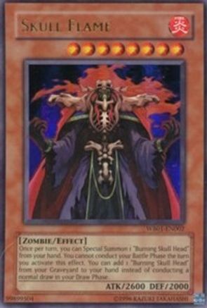 Skull Flame [WB01-EN002] Super Rare - Trinity Hobby