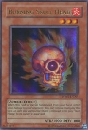 Burning Skull Head [WB01-EN003] Super Rare - Trinity Hobby