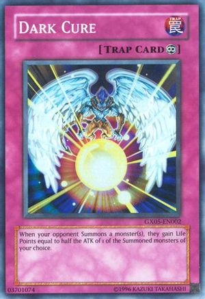 Dark Cure [GX05-EN002] Super Rare - Trinity Hobby