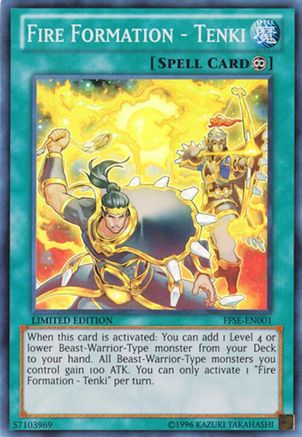 Fire Formation - Tenki [FFSE-EN001] Super Rare - Trinity Hobby