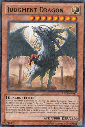Judgment Dragon [BATT-EN017] Starfoil Rare - Trinity Hobby