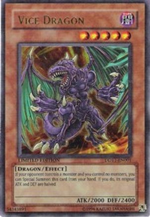 Vice Dragon (Promo) [DDY1-EN001] Ultra Rare - Trinity Hobby