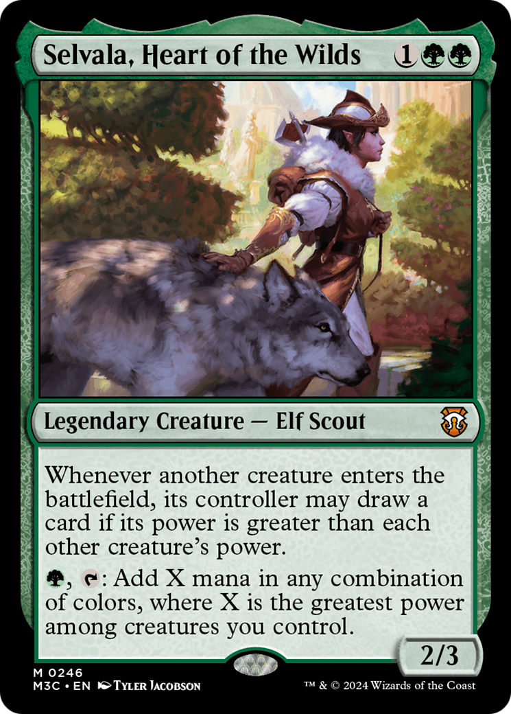 Selvala, Heart of the Wilds [Modern Horizons 3 Commander] - Trinity Hobby