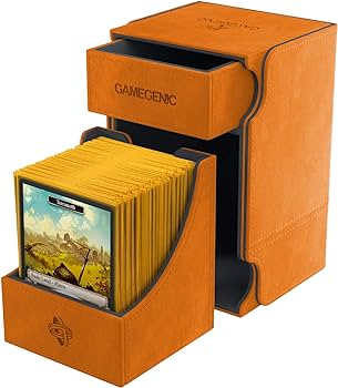 Deck Box: Watchtower XL Orange (100ct)