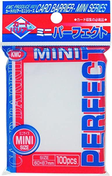 KMC MINI PERFECT FIT SLEEVES 100CT - Trinity Hobby