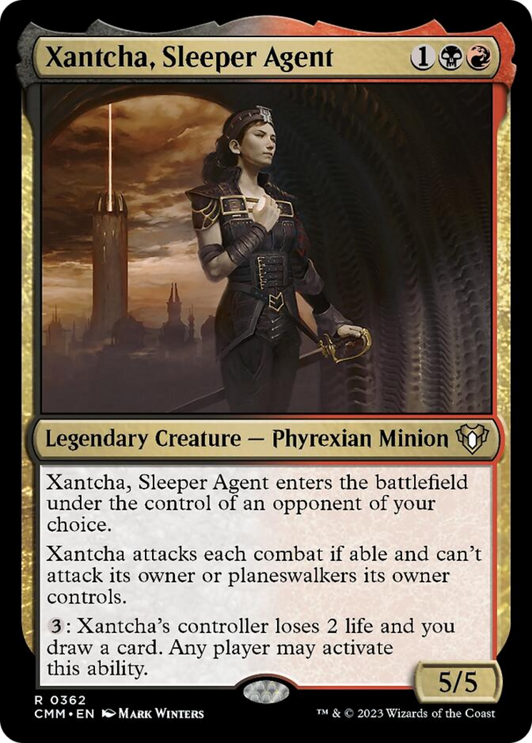 Xantcha, Sleeper Agent [Commander Masters] - Trinity Hobby