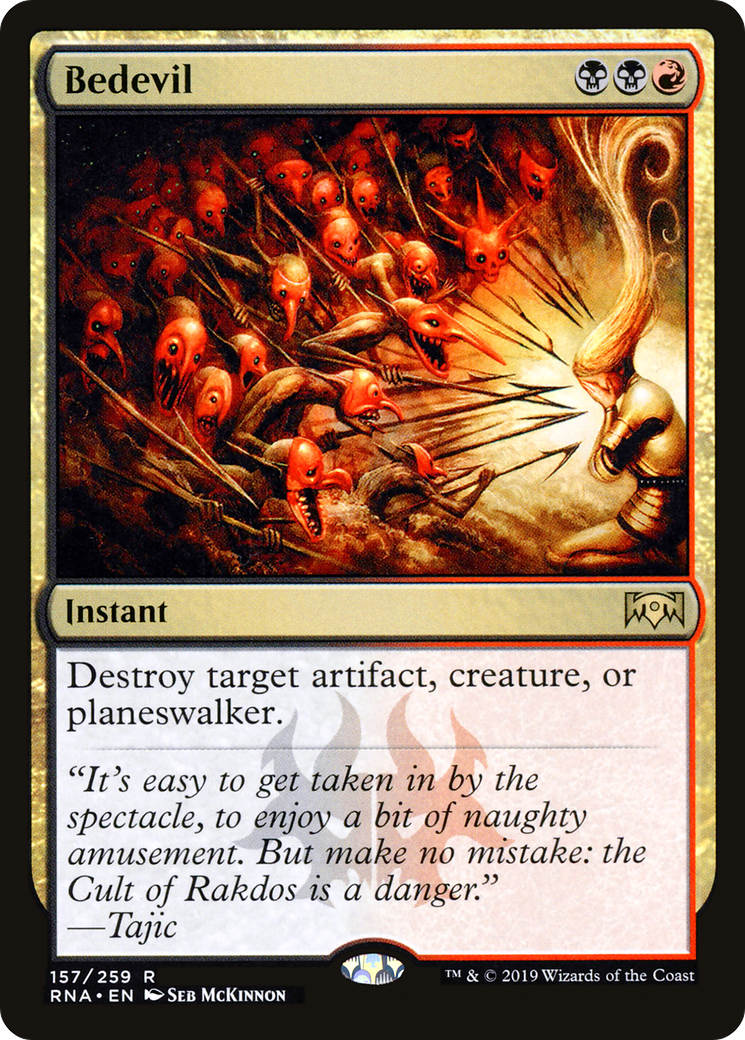 Bedevil [Ravnica Allegiance] - Trinity Hobby
