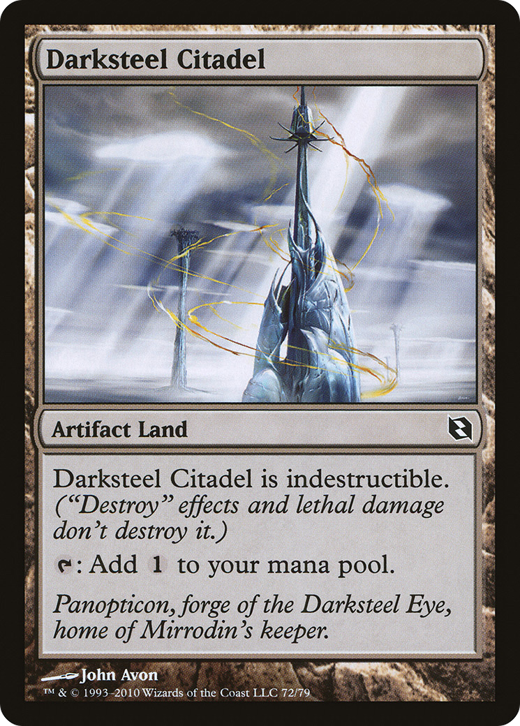 Darksteel Citadel [Duel Decks: Elspeth vs. Tezzeret] - Trinity Hobby