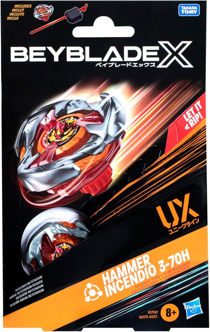 Beyblade X hammer incendio UX 3-70H Starter Pack Set - Trinity Hobby