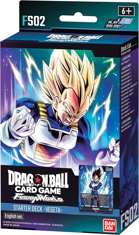 DBS FUSION WORLD STARTER DECK 2 - Vegeta