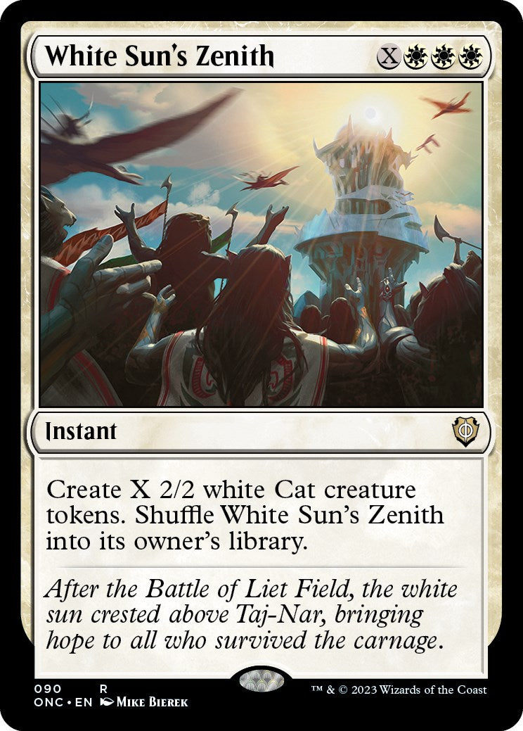 White Sun's Zenith [Phyrexia: All Will Be One Commander] - Trinity Hobby