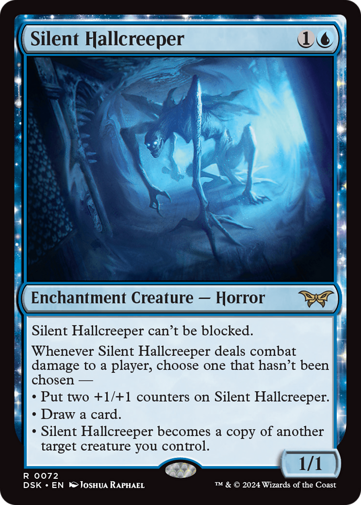 Silent Hallcreeper [Duskmourn: House of Horror] - Trinity Hobby