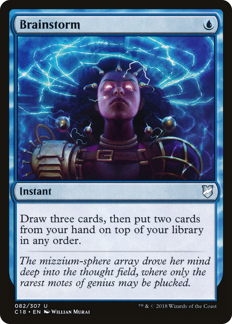 Brainstorm [Commander 2018] - Trinity Hobby