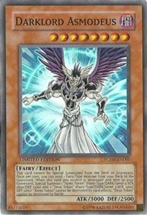 Darklord Asmodeus [YCSW-EN001] Super Rare - Trinity Hobby