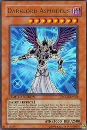Darklord Asmodeus [YCSW-EN001] Ultra Rare - Trinity Hobby