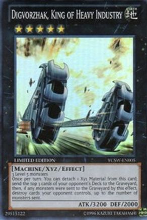 Digvorzhak, King of Heavy Industry [YCSW-EN005] Super Rare - Trinity Hobby