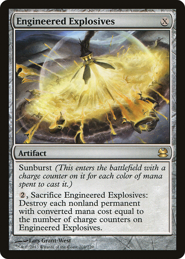 Explosifs artificiels [Modern Masters] 