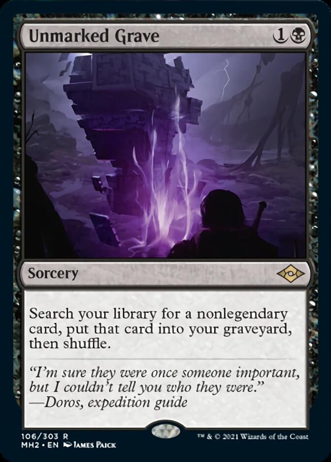 Unmarked Grave [Modern Horizons 2] - Trinity Hobby