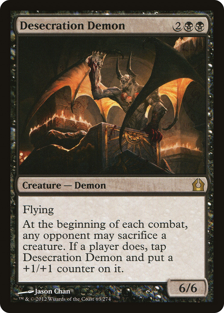 Démon de profanation [Retour à Ravnica] 