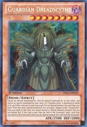 Guardian Dreadscythe [DRLG-EN010] Secret Rare - Trinity Hobby