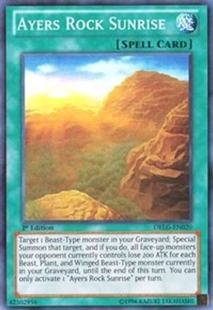Ayers Rock Sunrise [DRLG-EN020] Super Rare - Trinity Hobby