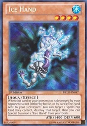 Ice Hand [DRLG-EN047] Secret Rare - Trinity Hobby