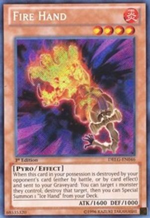 Fire Hand [DRLG-EN046] Secret Rare - Trinity Hobby