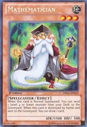 Mathematician [DRLG-EN023] Secret Rare - Trinity Hobby