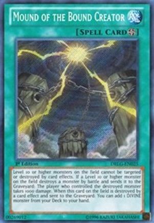 Mound of the Bound Creator [DRLG-EN025] Secret Rare - Trinity Hobby