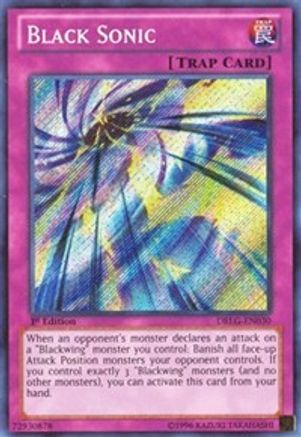 Black Sonic [DRLG-EN030] Secret Rare - Trinity Hobby