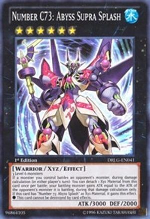 Number C73: Abyss Supra Splash [DRLG-EN041] Super Rare - Trinity Hobby