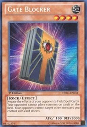 Gate Blocker [DRLG-EN034] Secret Rare - Trinity Hobby