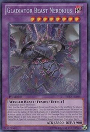 Gladiator Beast Nerokius [PRIO-EN086] Secret Rare - Trinity Hobby