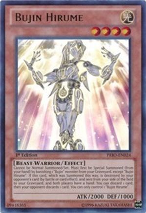Bujin Hirume [PRIO-EN024] Ultra Rare - Trinity Hobby