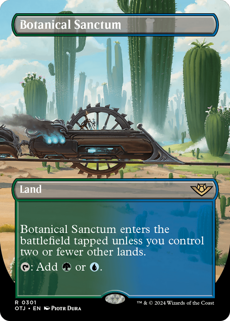Botanical Sanctum (Borderless) [Outlaws of Thunder Junction] - Trinity Hobby