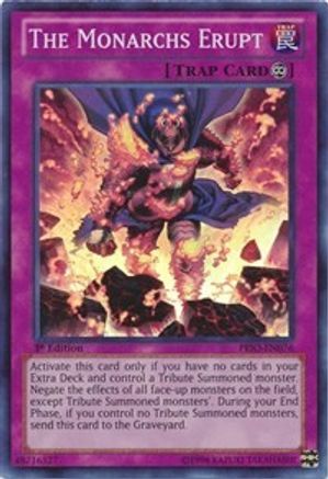 The Monarchs Erupt [PRIO-EN076] Super Rare - Trinity Hobby