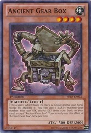 Ancient Gear Box [PRIO-EN032] Common - Trinity Hobby