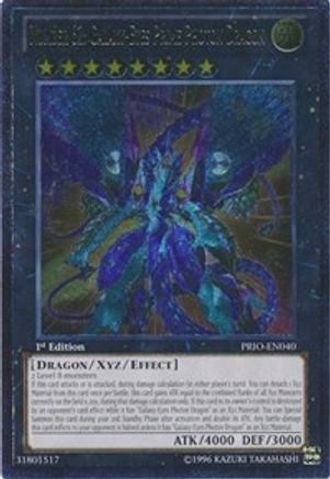 Number 62: Galaxy-Eyes Prime Photon Dragon [PRIO-EN040] Ultimate Rare - Trinity Hobby
