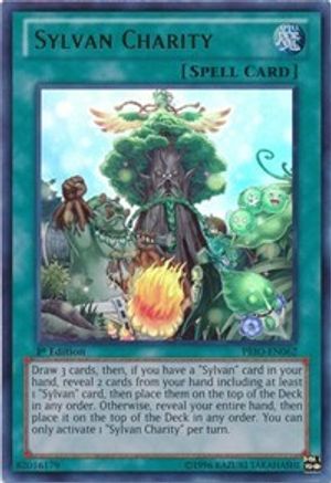 Sylvan Charity [PRIO-EN062] Ultra Rare - Trinity Hobby