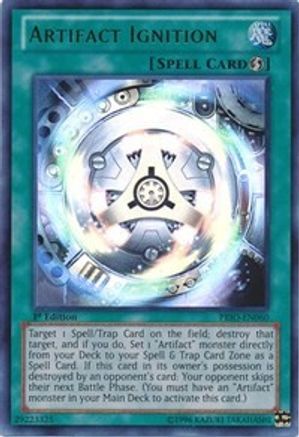 Artifact Ignition [PRIO-EN060] Ultra Rare - Trinity Hobby