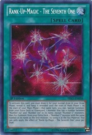 Rank-Up-Magic - The Seventh One [PRIO-EN058] Secret Rare - Trinity Hobby