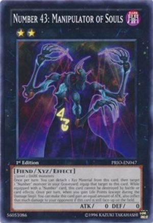 Number 43: Manipulator of Souls [PRIO-EN047] Common - Trinity Hobby