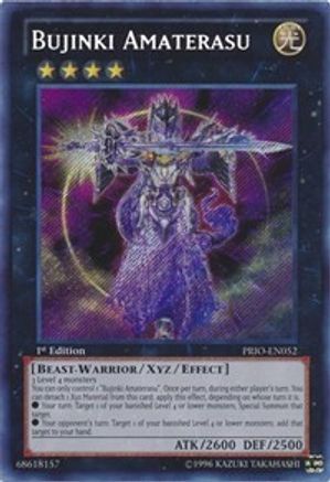 Bujinki Amaterasu [PRIO-EN052] Secret Rare - Trinity Hobby