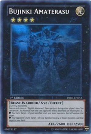 Bujinki Amaterasu (Ghost) [PRIO-EN052] Ghost Rare - Trinity Hobby