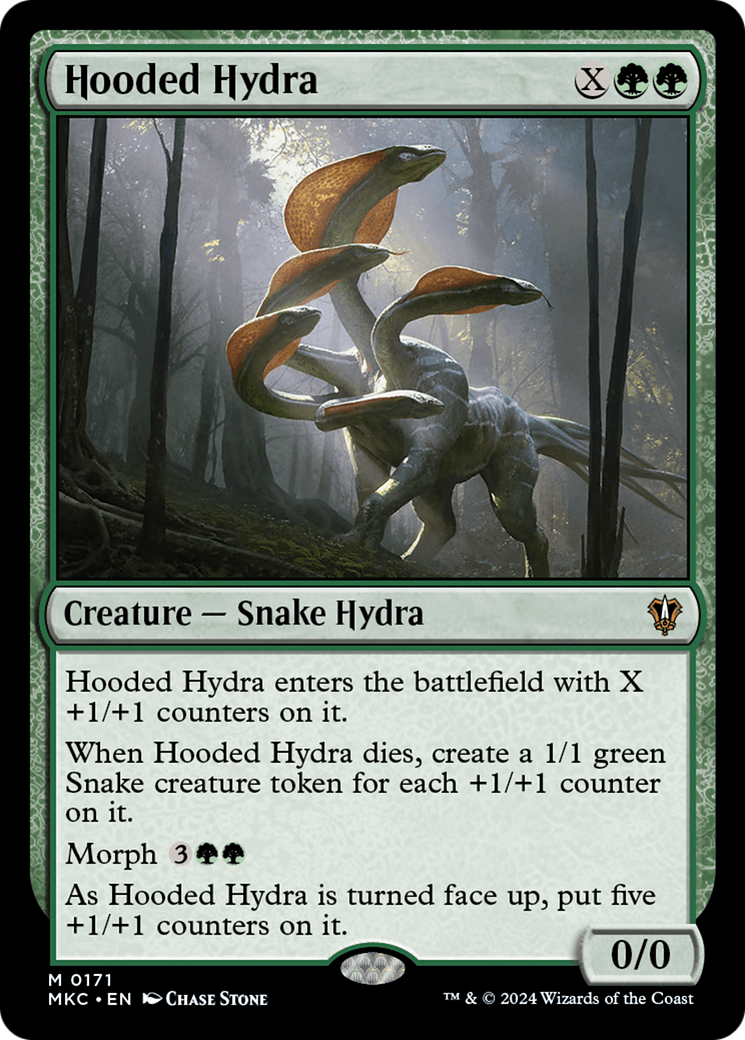 Hooded Hydra [Murders at Karlov Manor Commander] - Trinity Hobby