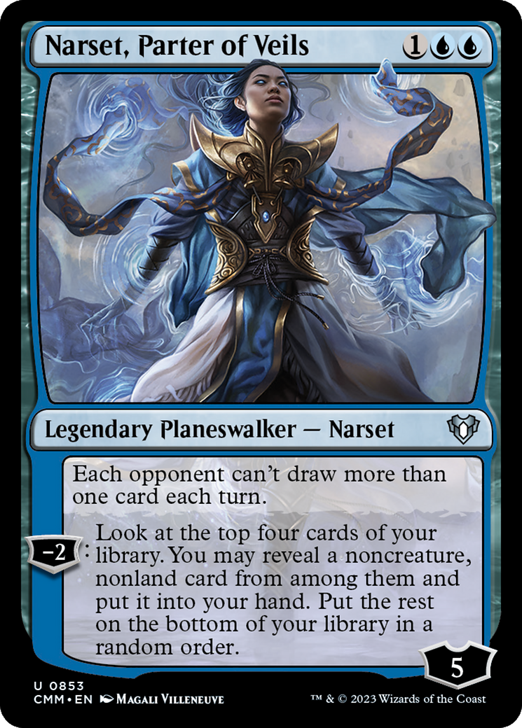 Narset, Parter of Veils [Commander Masters] - Trinity Hobby