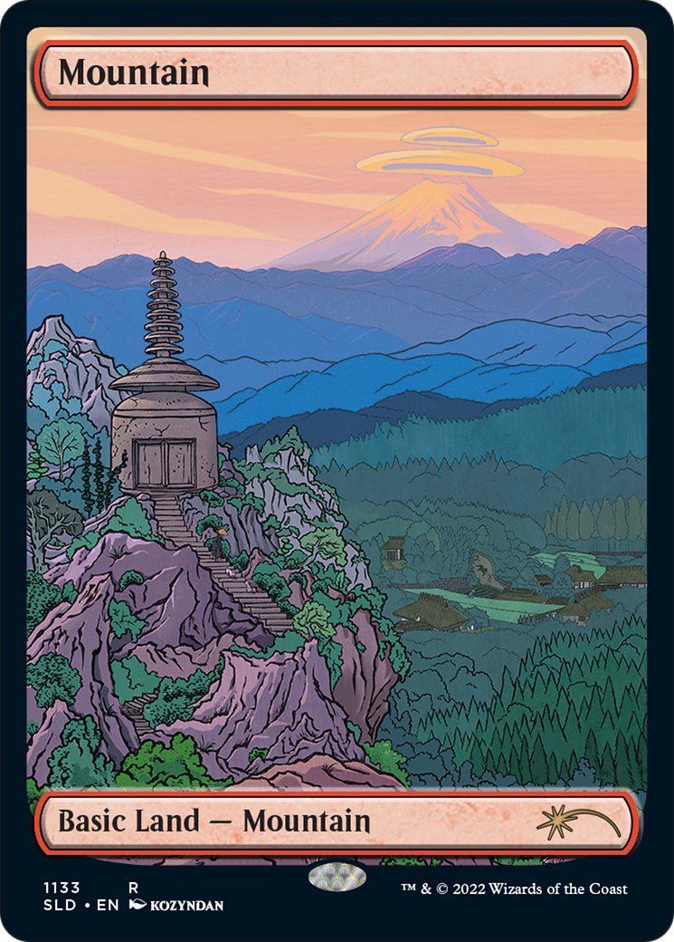 Mountain (SLD-1133) - [Secret Lair Drop] Foil - Trinity Hobby