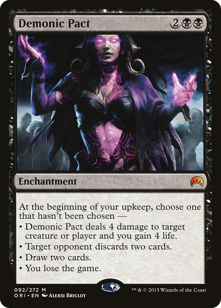 Demonic Pact [Magic Origins] - Trinity Hobby